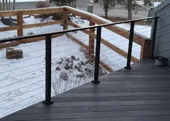 Fence and deck construction project in Littleton Colorado